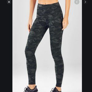 Fabletics High-Waisted Powerhold Leggings in Camo
